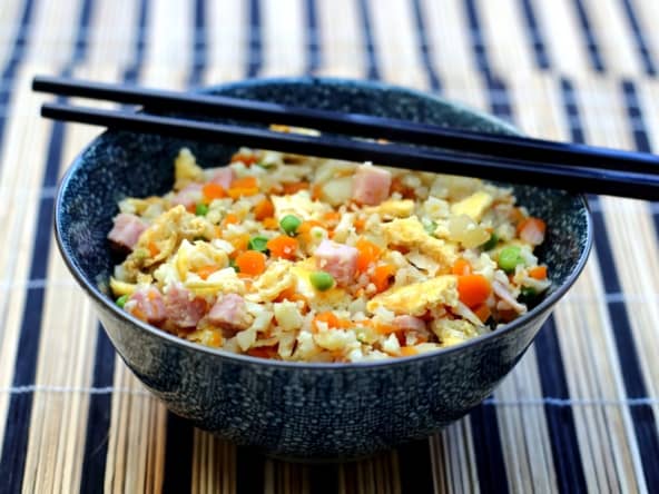 Chou-fleur comme du riz cantonais