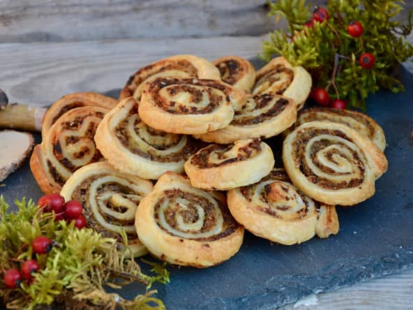 Feuilletés aux champignons