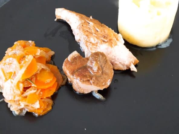 Rouelle de porc braisée