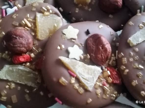 Mendiants en chocolat