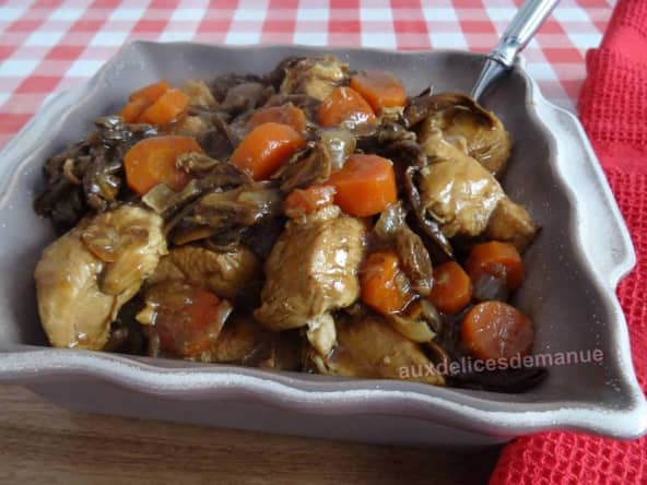 Sauté de dinde aux cèpes