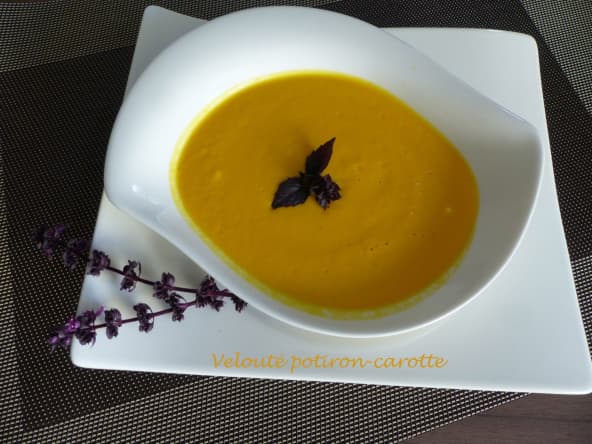 Velouté potiron-carotte