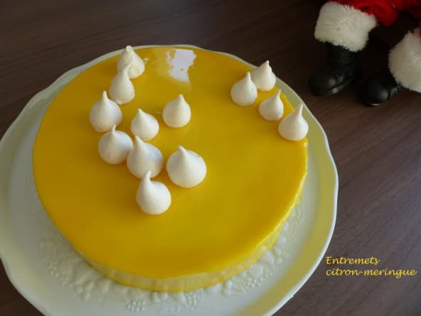 Entremets citron meringue : fraicheur et légèreté !