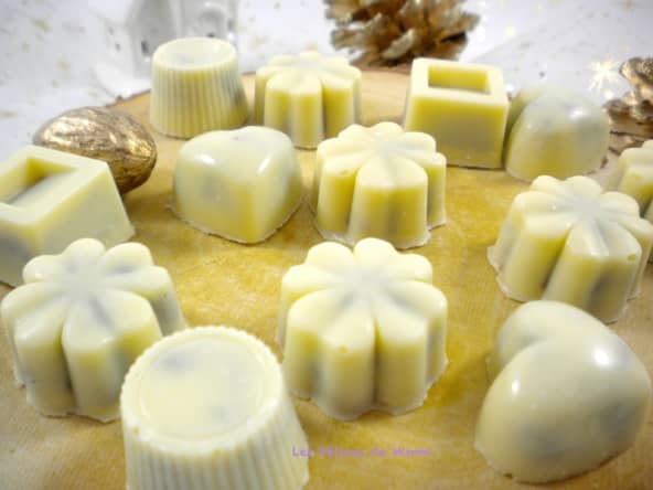 Chocolats blancs fourrés au praliné et tempérage du chocolat facile