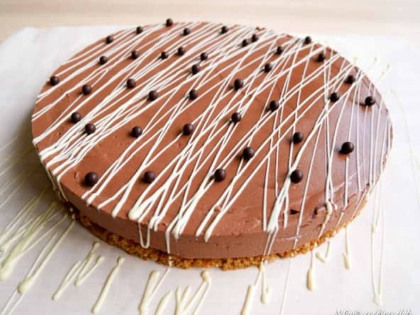 Cheesecake au chocolat sans cuisson