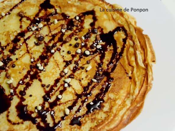 Crêpes sucrées selon le Pâtissier Pierre Hermé