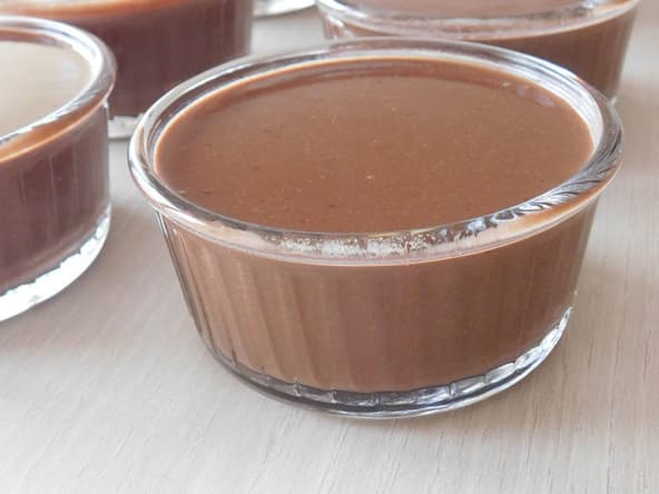 Crèmes au chocolat façon La Laitière