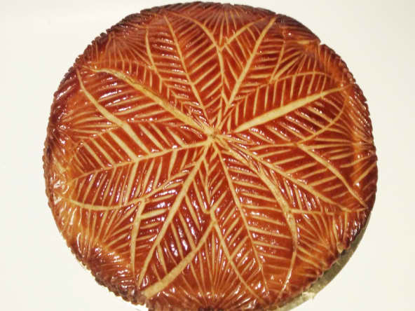 Galette des rois pâte feuilletée inversée faite maison