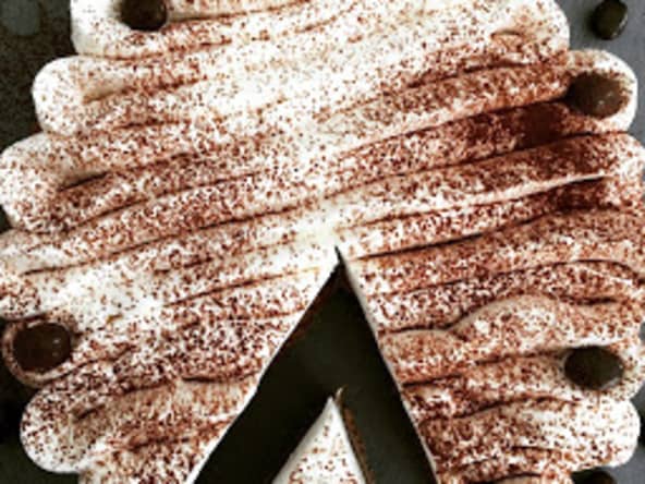 Tarte cappuccino pour le dessert