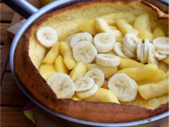 Baby dutch pancake aux pommes