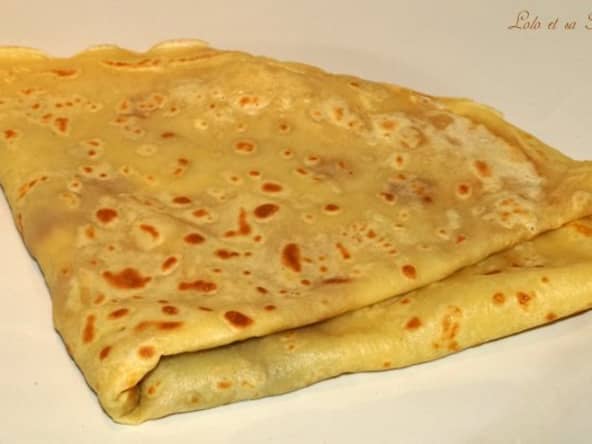 Crêpes au yaourt sans lait,sans lactose