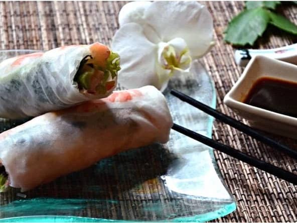 Rouleaux de printemps pour Nouvel An chinois