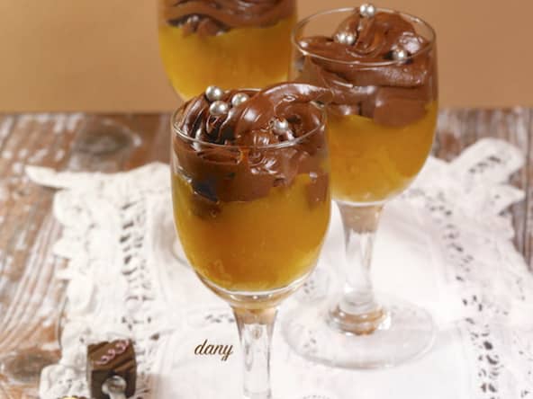 Ganache chocolat à l'orange