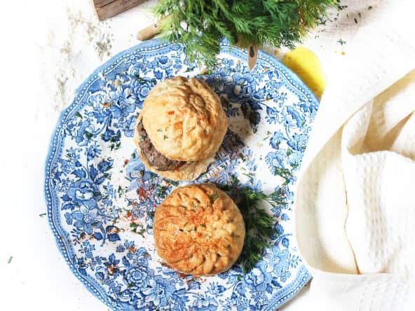 Chaussons salés farcis au kefta