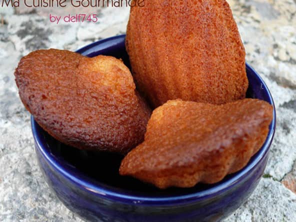 Madeleines au Miel de Sapin