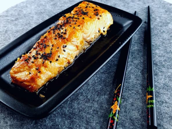 Saumon teriyaki express