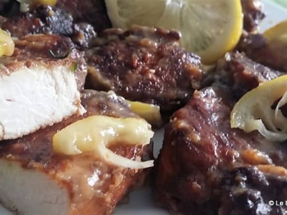 Poulet exotique au citron