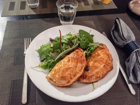 Chaussons aux épinards