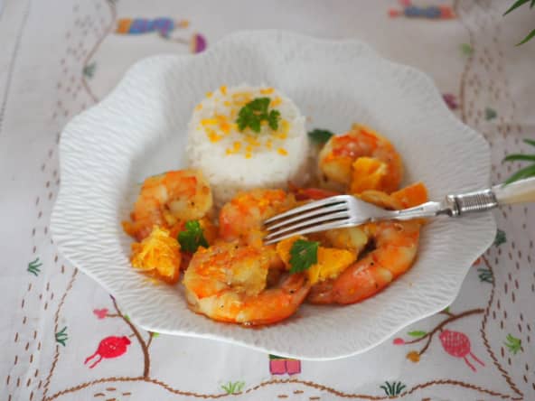 Crevettes thai à ma façon