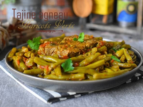 Ragout d'agneau aux haricots verts (cuisine algérienne)