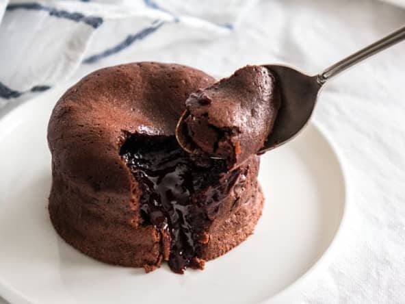 Fondant au chocolat cœur coulant pour fondre de plaisir