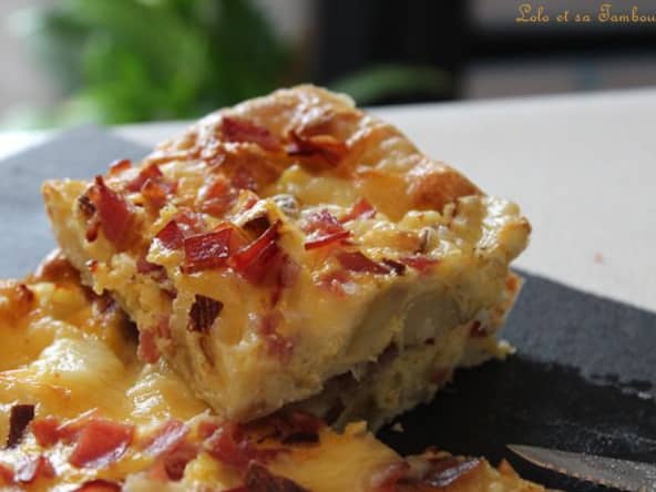 Tortilla de pommes de terre et raclette