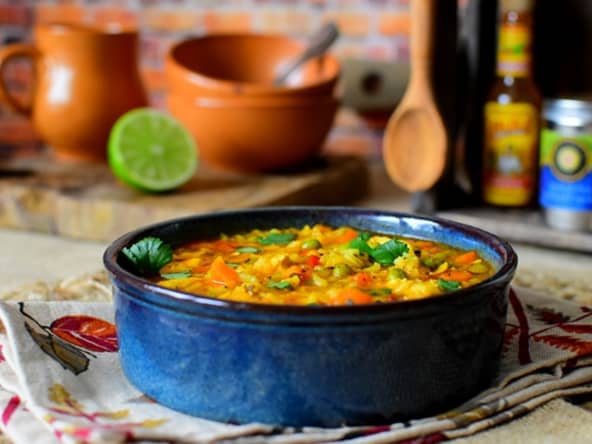 Riz au poulet Dominicain