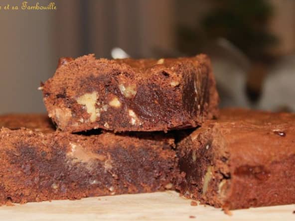 Brownies au chocolat très moelleux