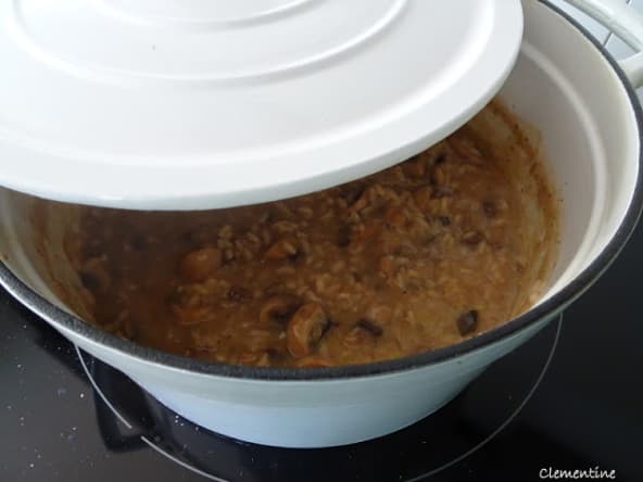 Risotto ai funghi (aux cèpes)