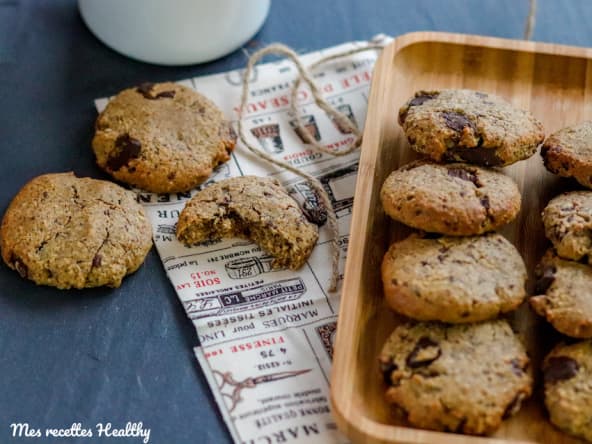 Biscuit chocolat noisette sans gluten