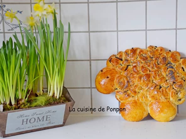 Un mouton tout en brioche pour Pâques