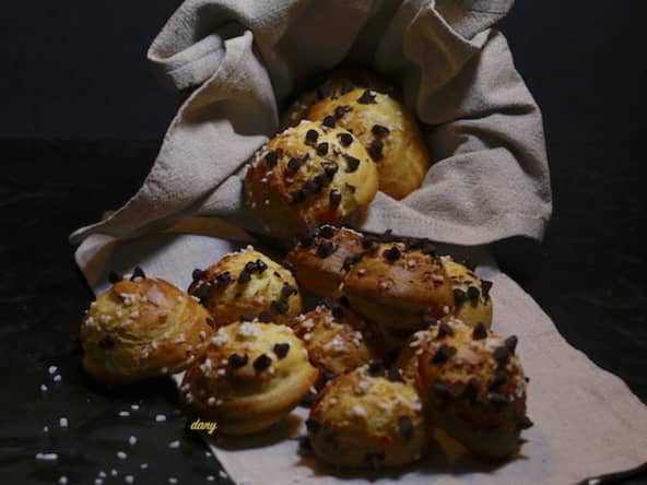 Chouquette au chocolat