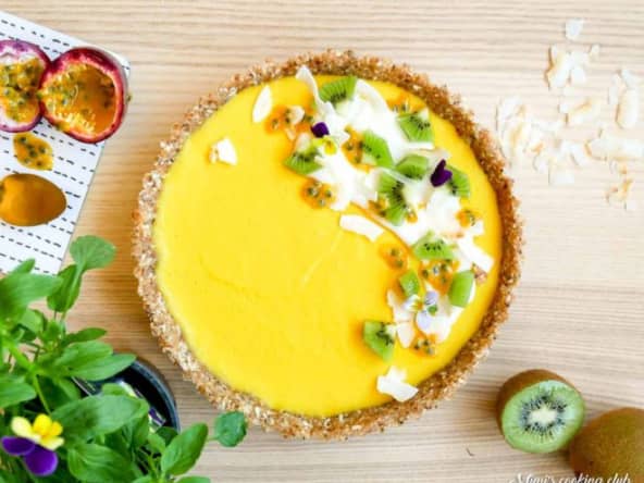 Tarte exotique, vegan et bien plus encore