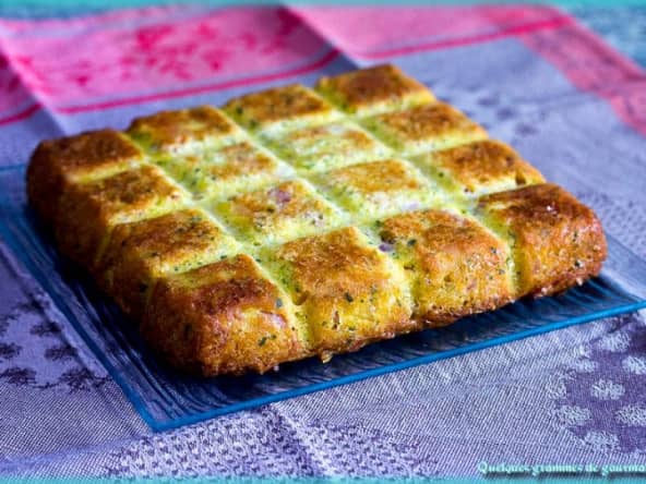 Gâteau au jambon
