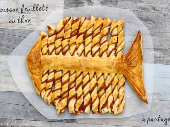 Poisson feuilleté au thon à partager pour l'apéritif