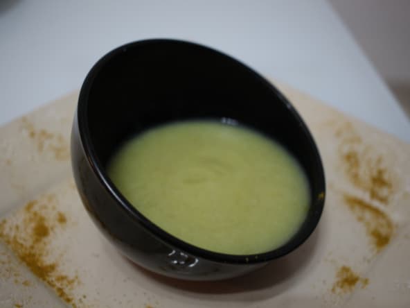 Soupe réconfortante au chou fleur, fenouil au colombo