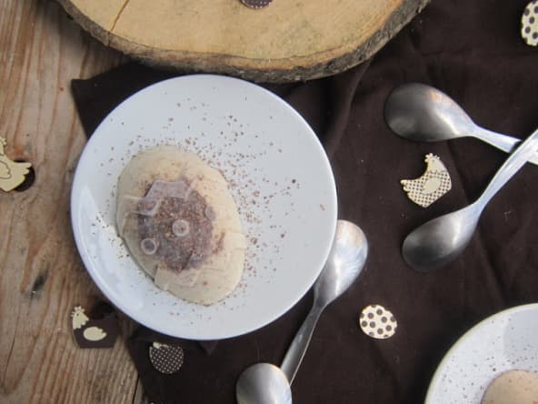 Stracciatella en panna cotta