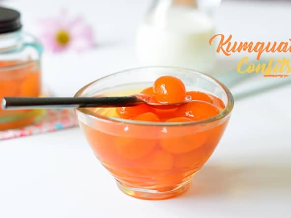 Kumquat confit fait maison