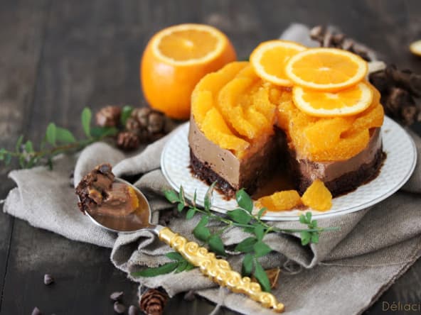 Entremets Orange Chocolat