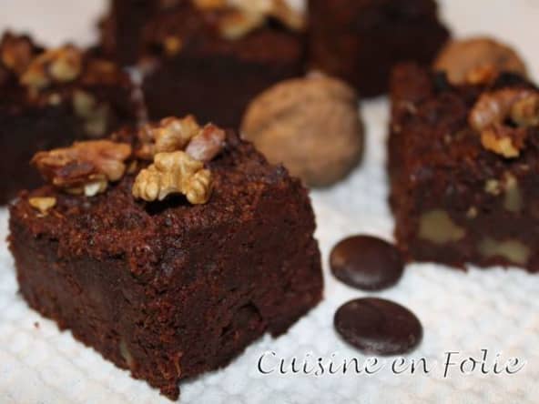 Brownies vegan à la patate douce pour accompagner le café
