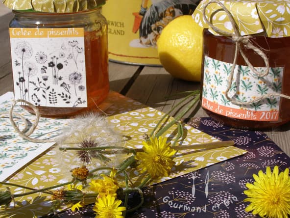 Gelée de pissenlits