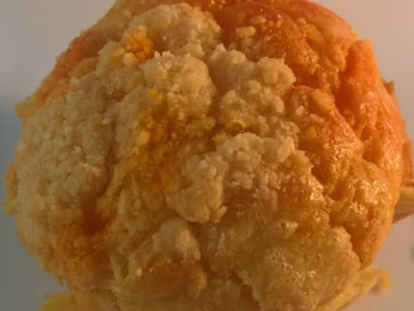 Cupcakes au crumble, chèvre et chorizo