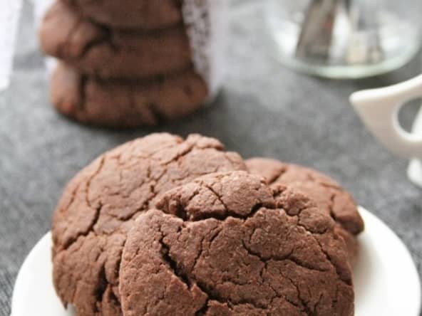 Cookies au chocolat sans gluten, sans lait, sans oeufs