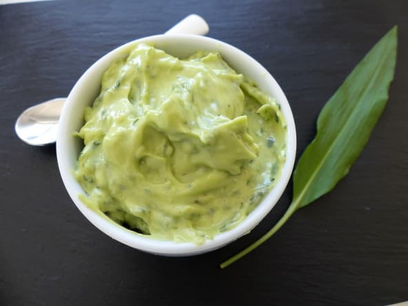 Mayonnaise à l’ail des ours comme un air de printemps