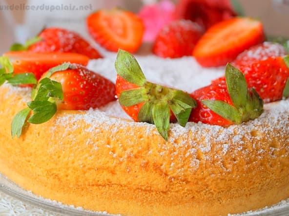 Gâteau de savoie super moelleux