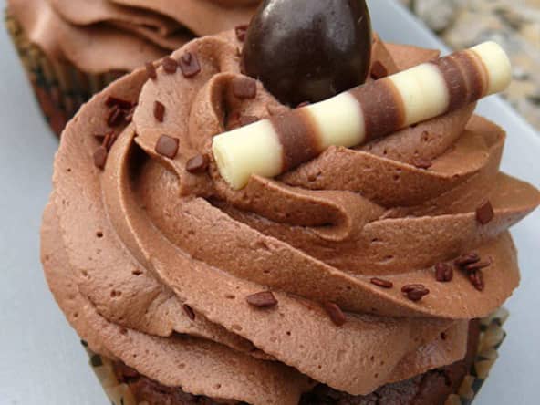 Cupcakes de Pâques végé tout Chocolat