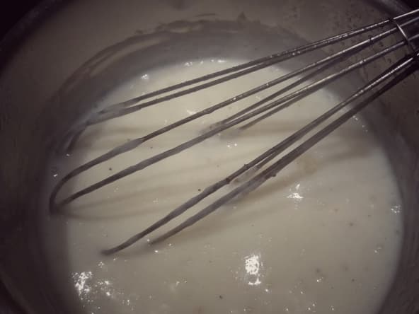 La sauce béchamel allégée (weight watchers)