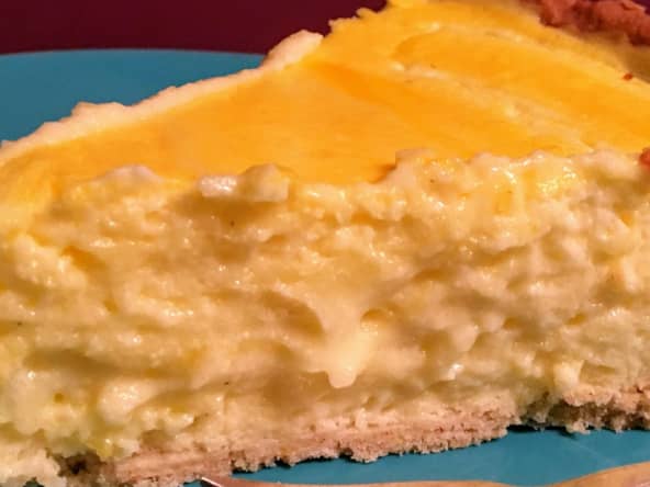 La tarte au fromage blanc de Christophe Felder