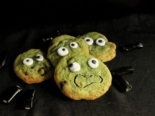 Cookies monstres fondus