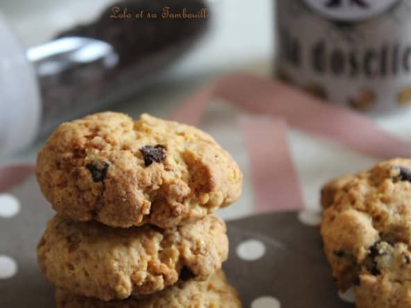 Biscuits aux pépites aux jaunes d’œufs